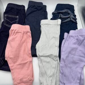 8 piece Baby girl pants bundle